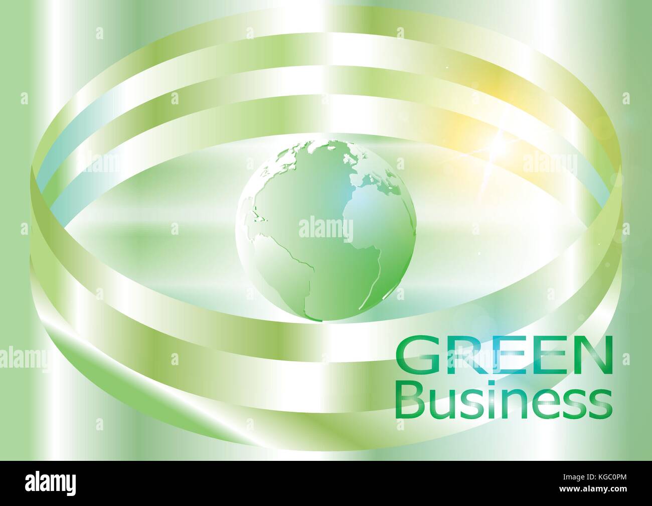 Green Business background Vektor. Es für Arten von Medien Präsentation wie Hintergrund, Hintergrund, Illustration, Poster, Drucken oder andere angewendet werden kann Stock Vektor