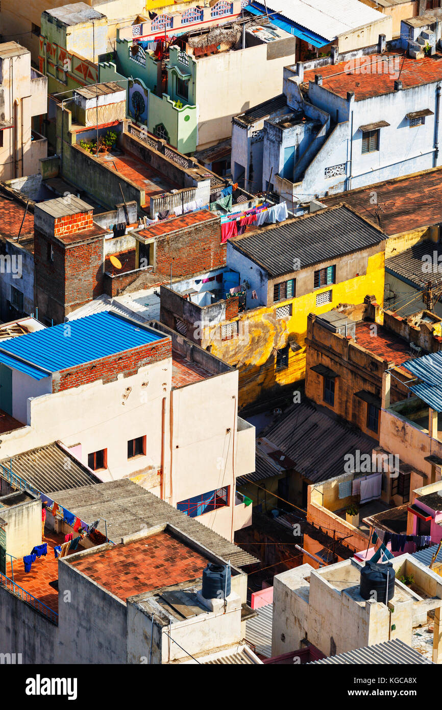 Typisch indische Stadt Stockfoto