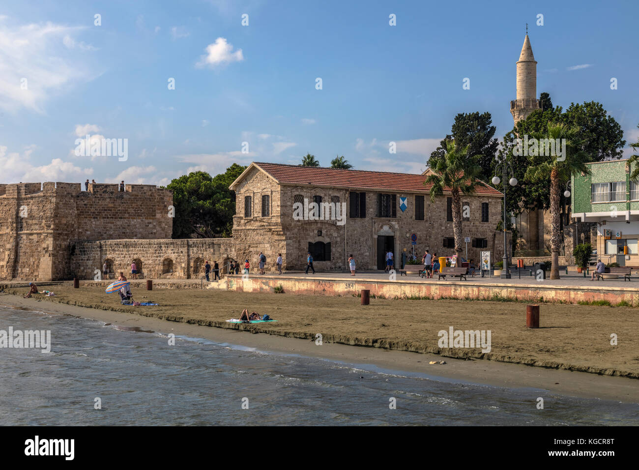 Larnaca Castle, Larnaca, Zypern Stockfoto