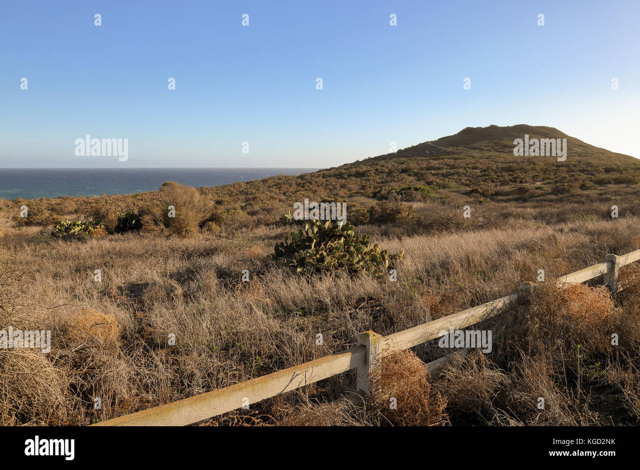 Point dume Naturschutzgebiet, Malibu Kalifornien Stockfoto
