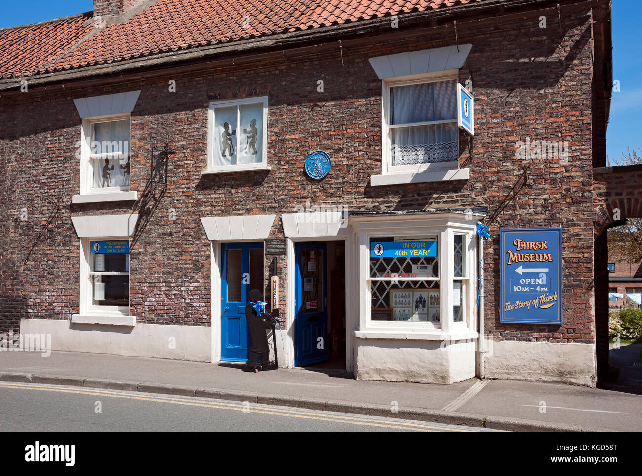 Thirsk Museum. Stockfoto