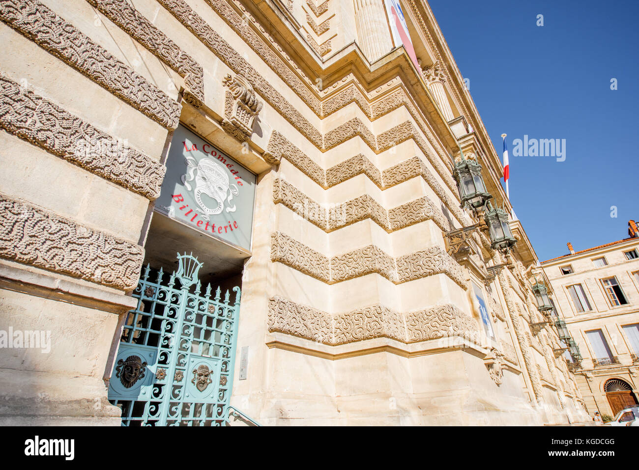 Montpellier Stadt in Frankreich Stockfoto