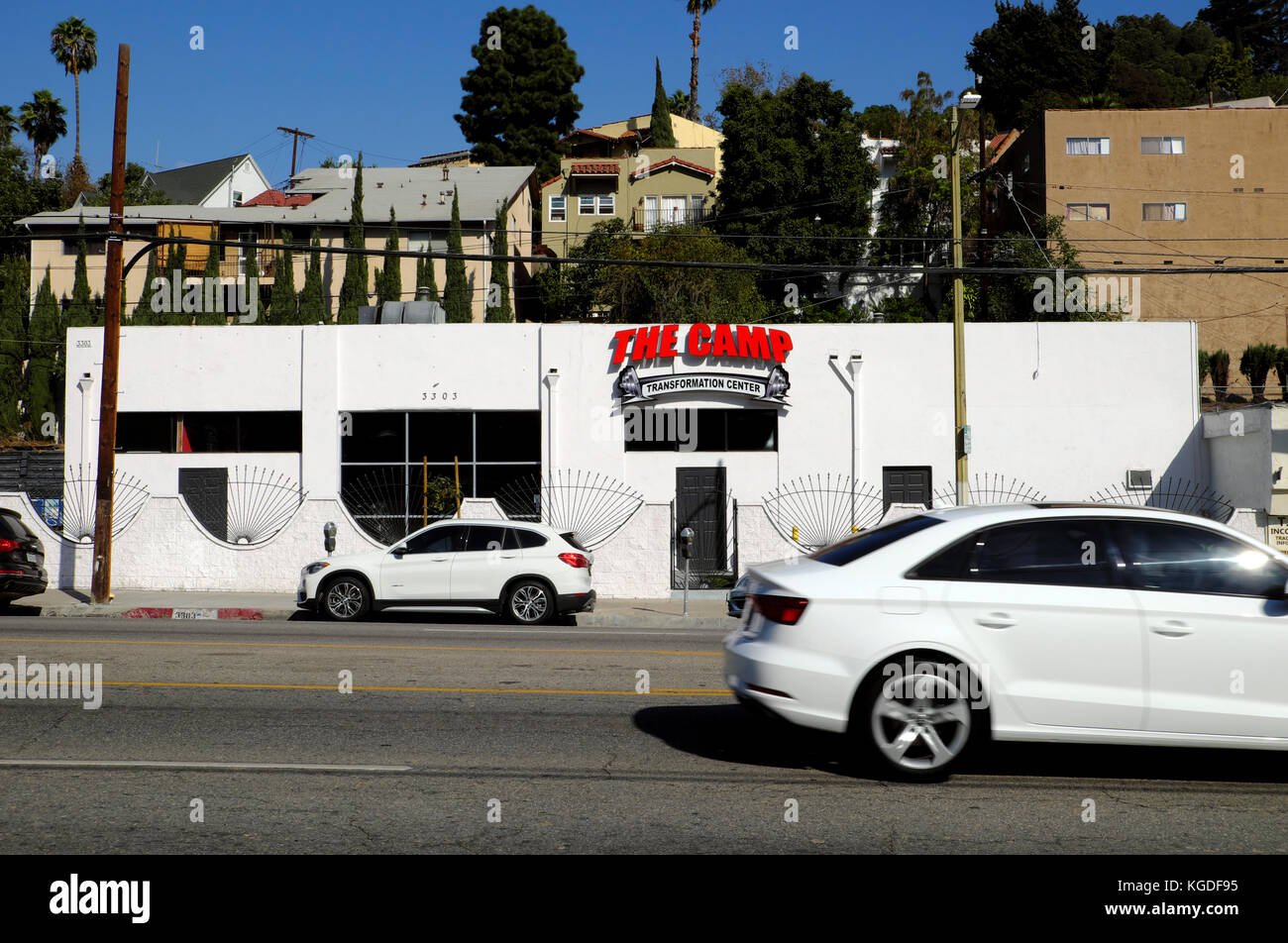 Das Camp Transformation Center West Sunset Boulevard in Silver Lake, Los Angeles, Kalifornien USA KATHY DEWITT Stockfoto