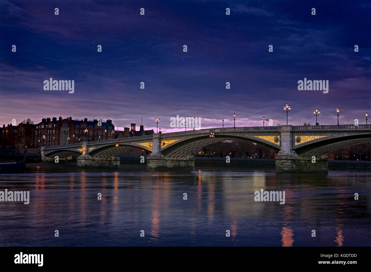 Battersea Bridge, London Stockfoto
