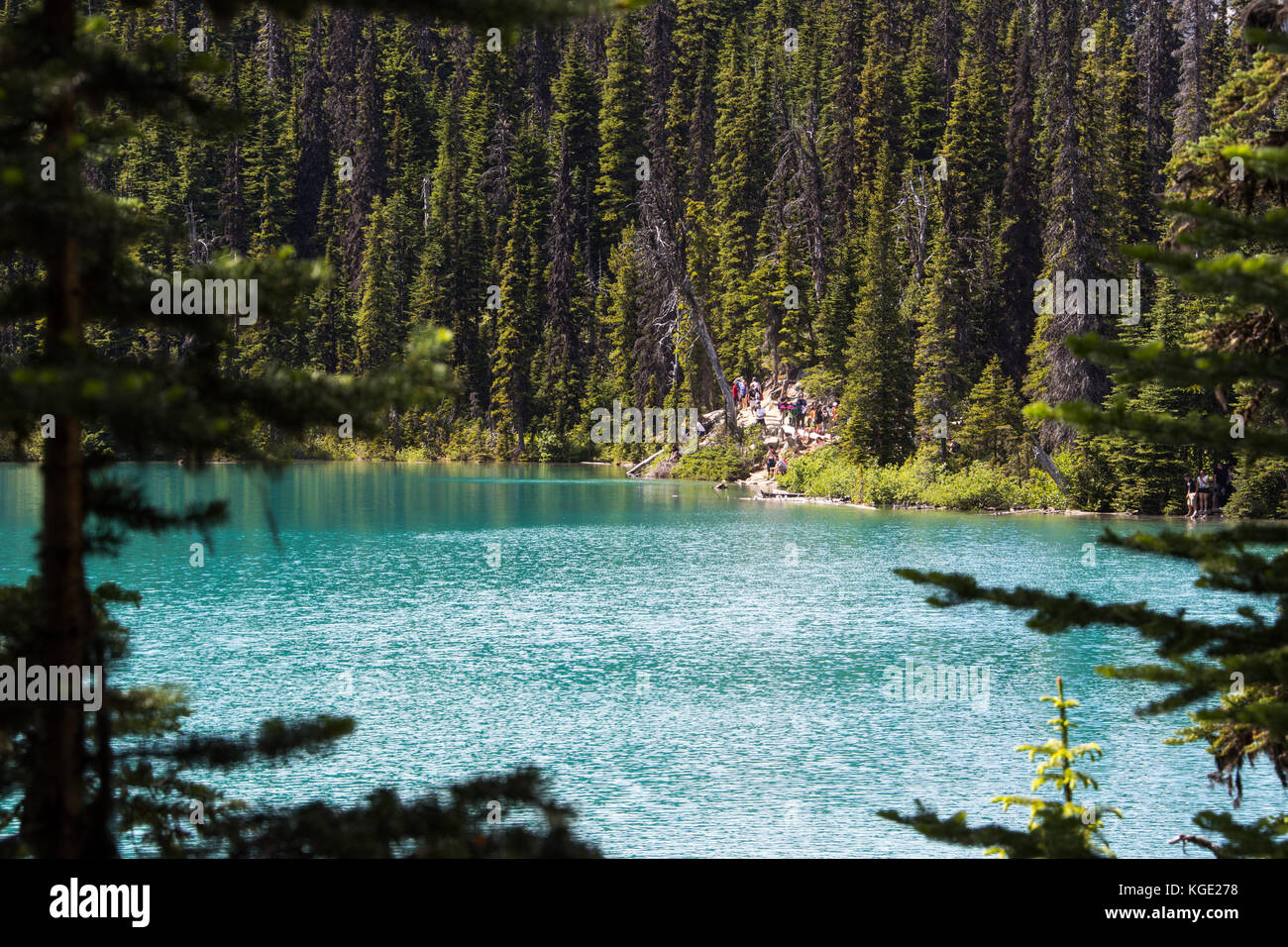 Lower Lake, Joffre Lakes Provincial Park, Kanada Stockfoto