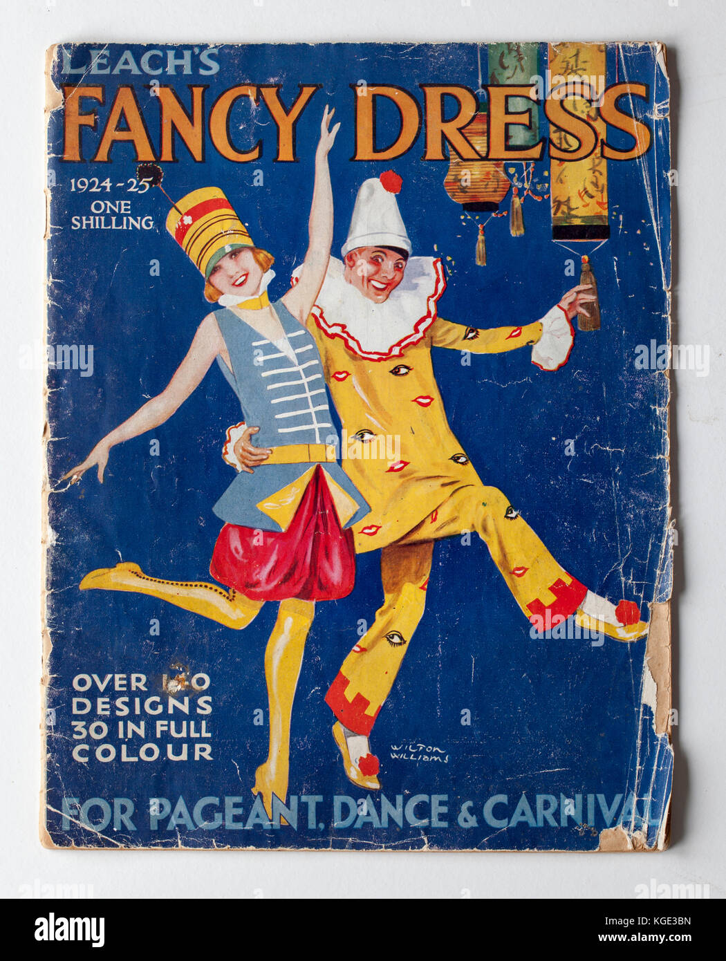 Jahrgang 1920 der Zeitschrift Leach Fancy Dress Stockfoto