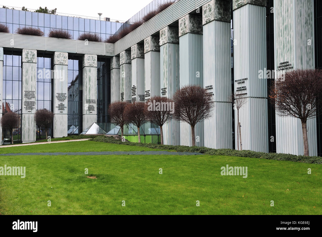 Der Oberste Gerichtshof der Republik Polen. Krasinski Square, Warschau, Polen Stockfoto