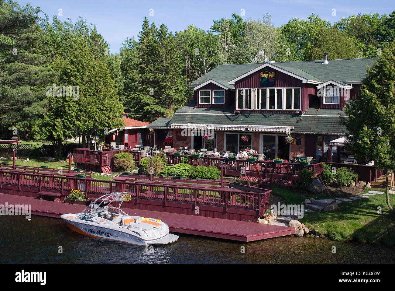 Architektur ländlichen Ontario Dorset Stockfoto