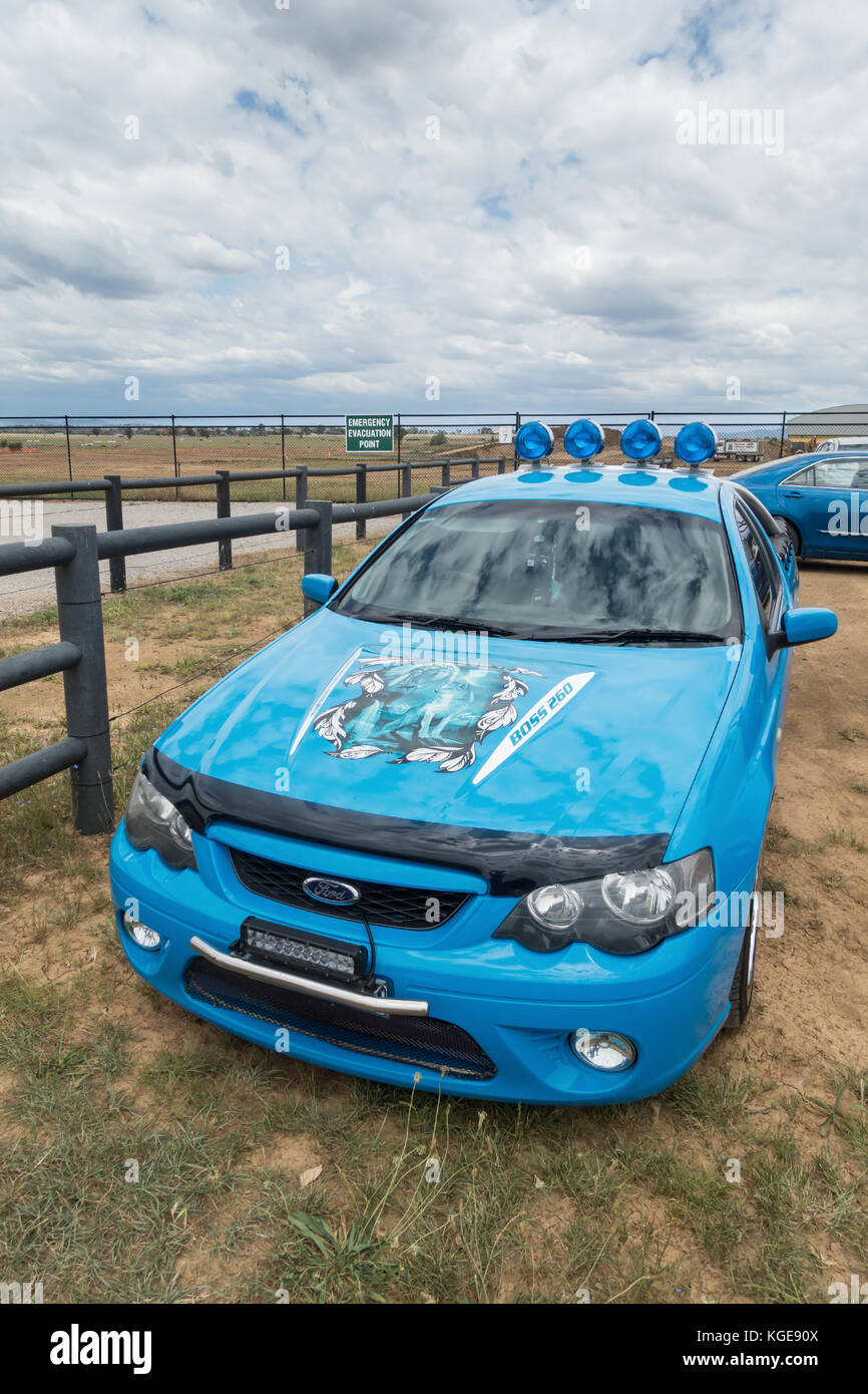 Australische Ford Falcon Utility pickup BA XR 8 Chef 260 5,4 Liter-V8. 2002-2005. Stockfoto