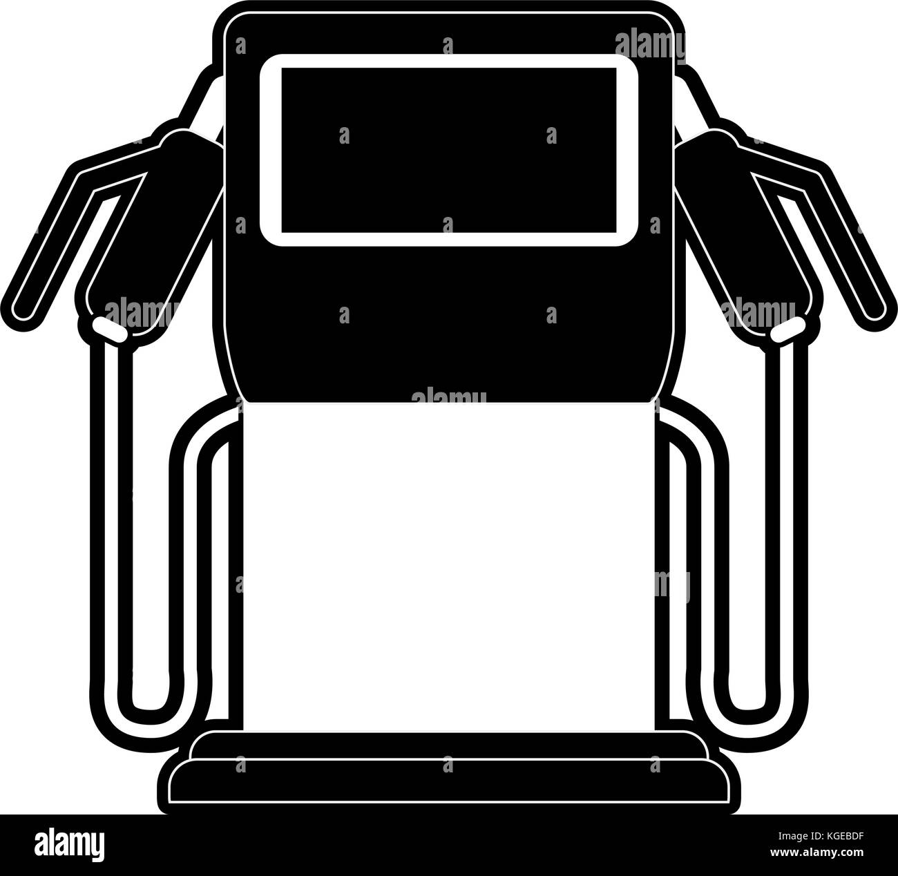 Eco Fuel Dispenser Stock Vektor