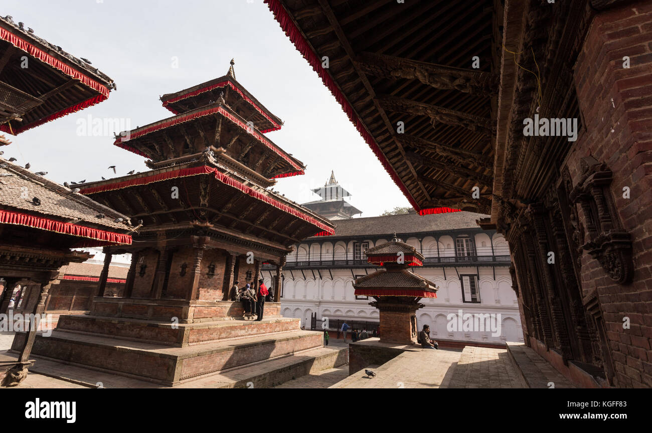 Durbar Square, Kathmandu, Nepal Stockfoto