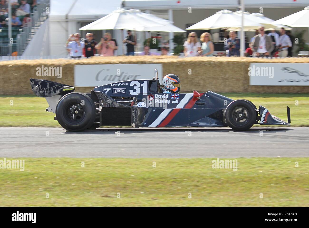 David Purley lec Cosworth crp1 in Goodwood Festival der Geschwindigkeit 2015 Stockfoto