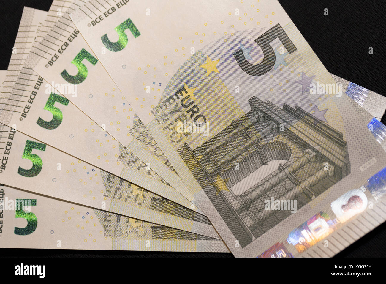 Währung: Euro. Stockfoto