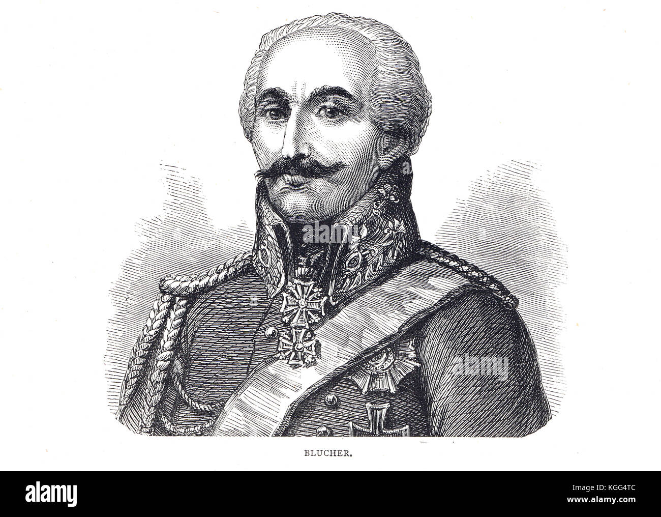 Gebhard Leberecht von Blücher, 1742-1819 Stockfoto