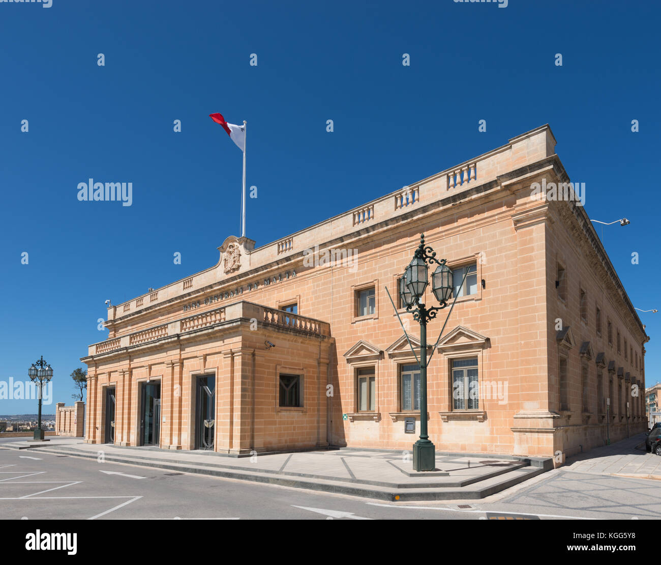 Zentralbank von Malta Stockfoto