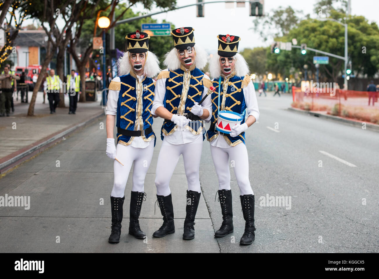 LOS ANGELES - 31. Oktober: Halloween Parade in West Hollywood. Oktober 31, 2017 in Los Angeles, CA Stockfoto