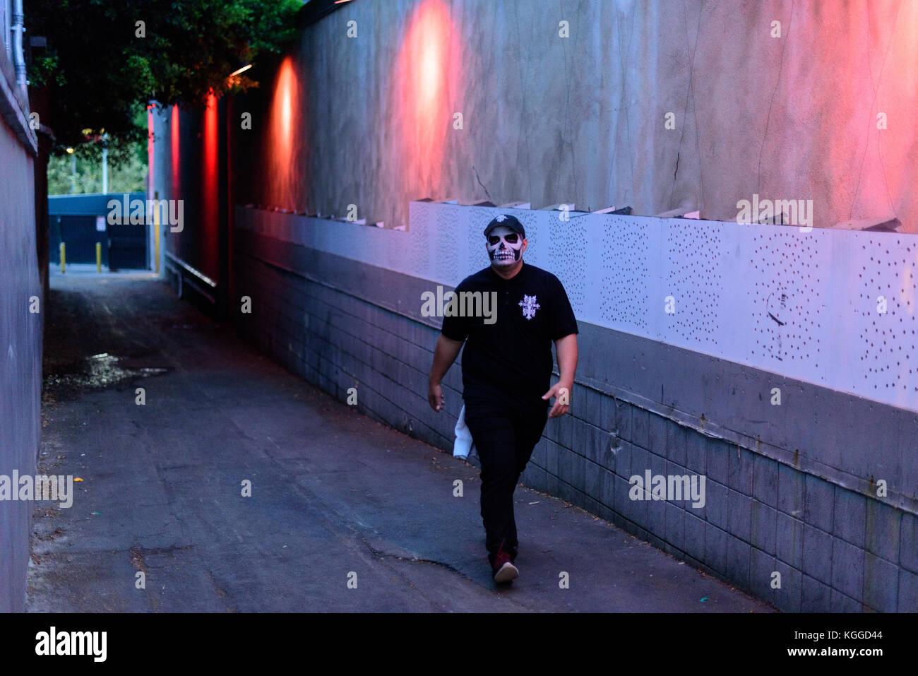 LOS ANGELES - 31. Oktober: Halloween Parade in West Hollywood. Oktober 31, 2017 in Los Angeles, CA Stockfoto