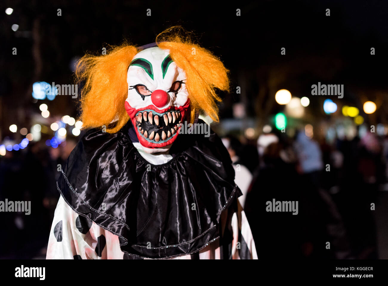 LOS ANGELES - 31. Oktober: Halloween Parade in West Hollywood. Oktober 31, 2017 in Los Angeles, CA Stockfoto