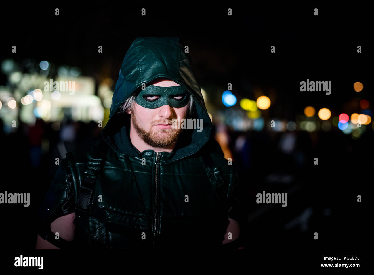 LOS ANGELES - 31. Oktober: Halloween Parade in West Hollywood. Oktober 31, 2017 in Los Angeles, CA Stockfoto