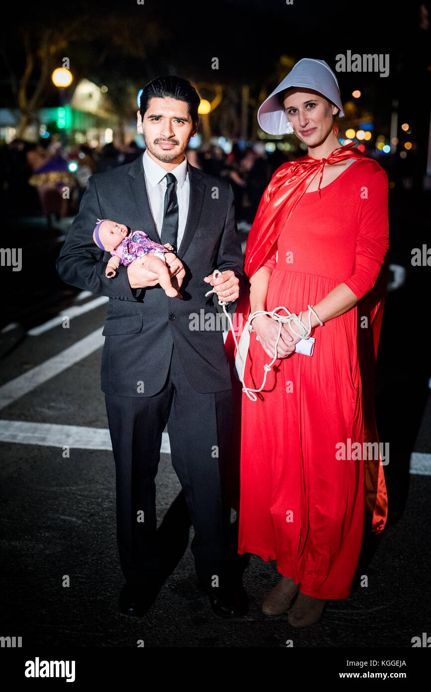 Los Angeles - 31. Oktober: Halloween Parade in West Hollywood. Am 31. Oktober 2017 in Los Angeles, CA Stockfoto