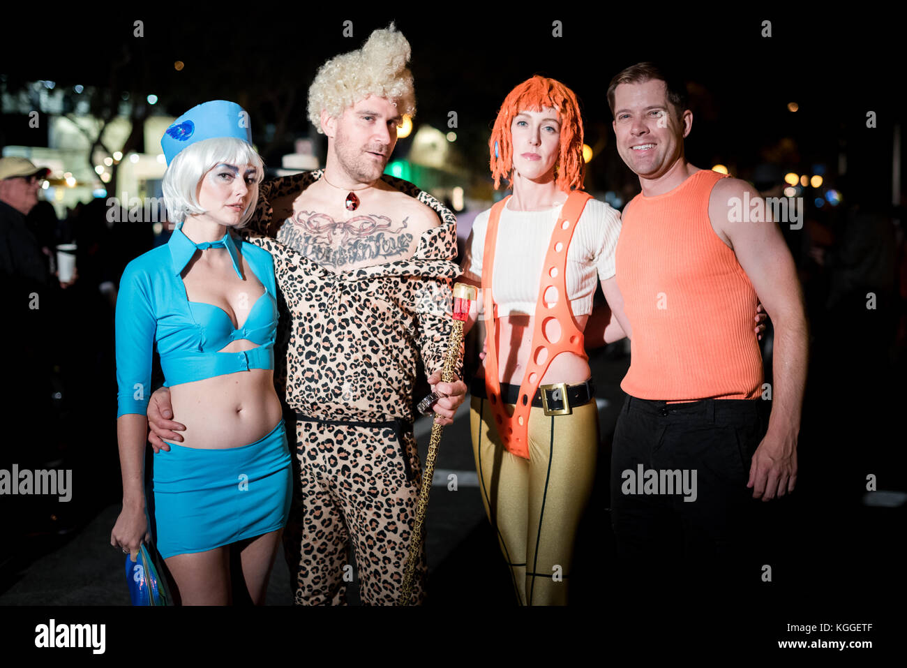 LOS ANGELES - 31. Oktober: Halloween Parade in West Hollywood. Oktober 31, 2017 in Los Angeles, CA Stockfoto