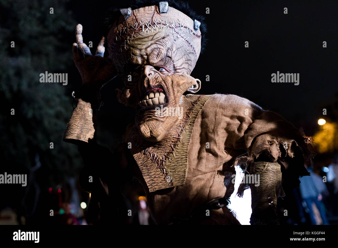 LOS ANGELES - 31. Oktober: Halloween Parade in West Hollywood. Oktober 31, 2017 in Los Angeles, CA Stockfoto