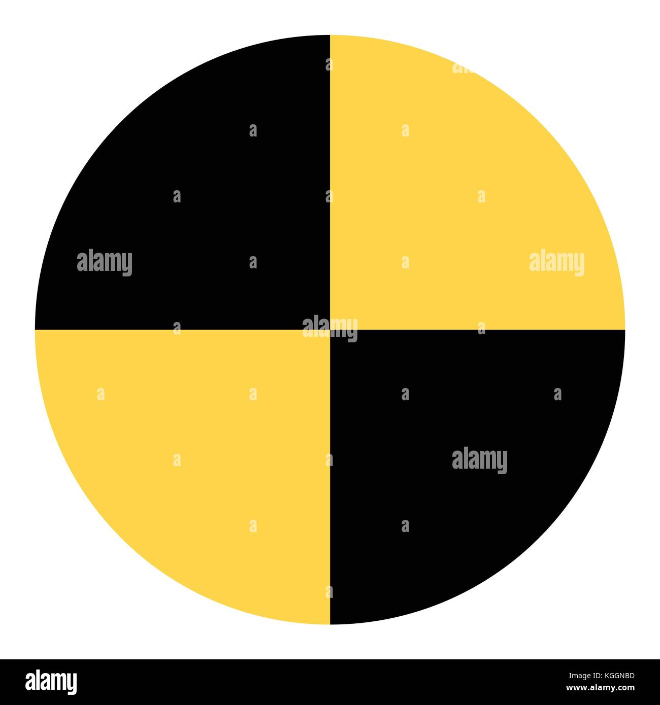 Vector Illustration Crash Test Dummies Zeichen, Symbol, Symbol auf