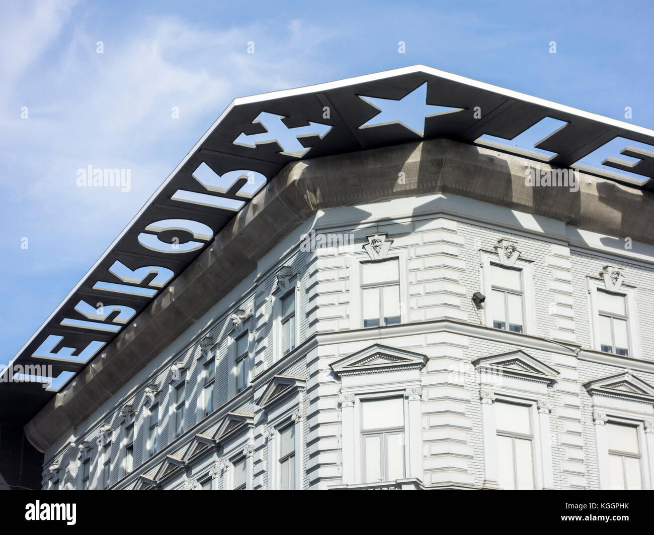 Haus des Terrors, Budapest Stockfoto