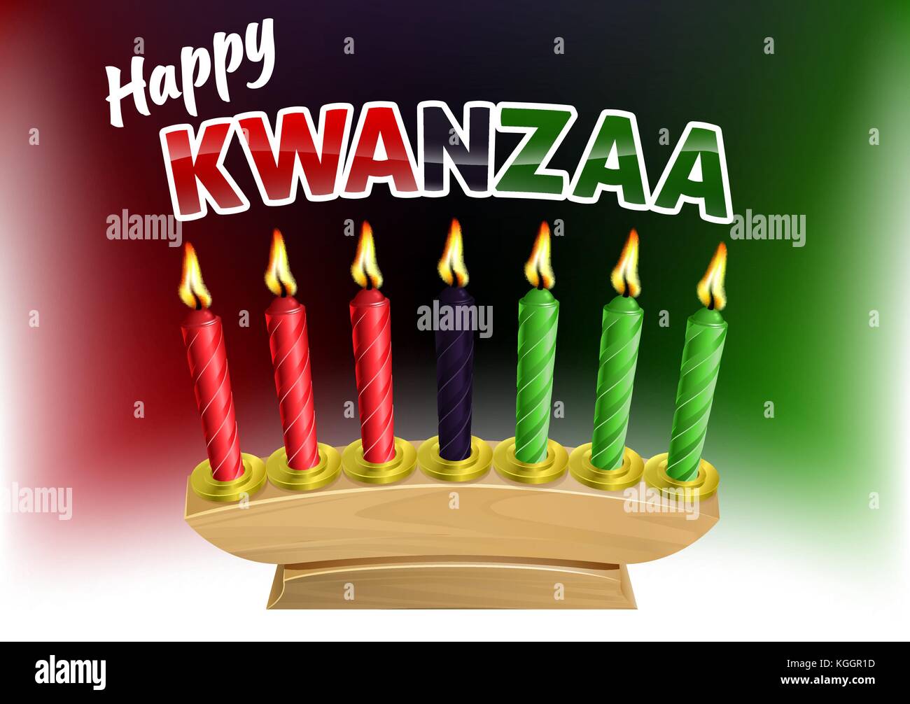 Happy Kwanzaa Design Stock Vektor