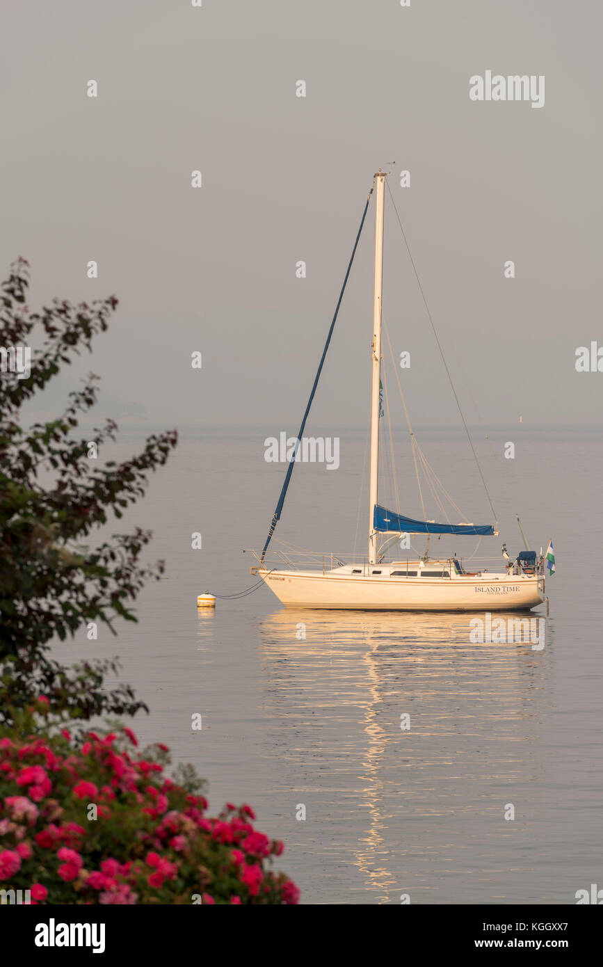 Günstig Segelboot Stockfoto