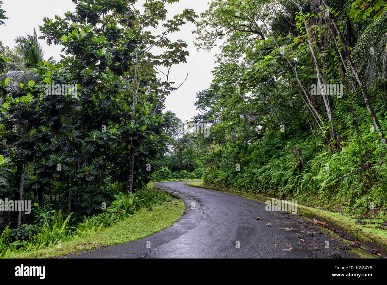 São Tomé e Príncipe Stockfoto