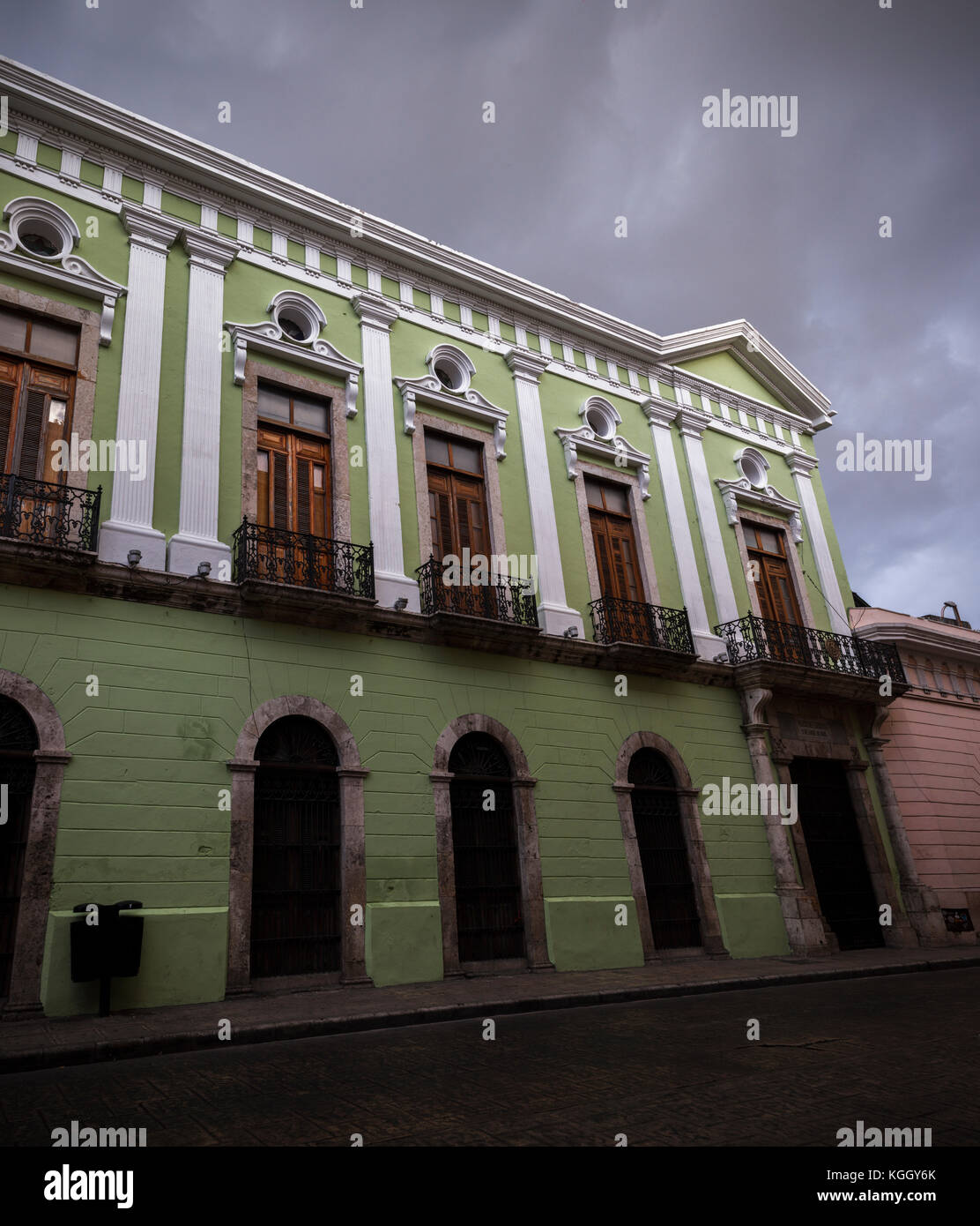 Palacio de Regierung, Mérida, Yucatán, México Stockfoto