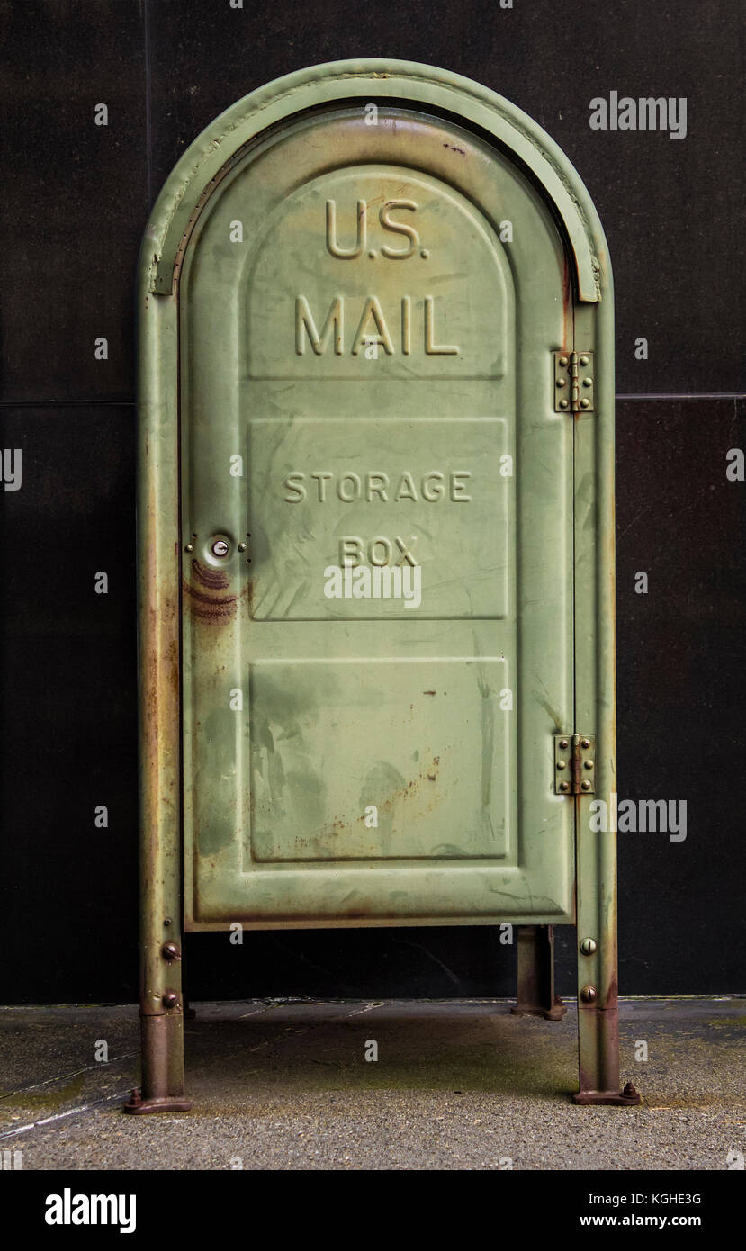 Alte E-mail Box. Stockfoto