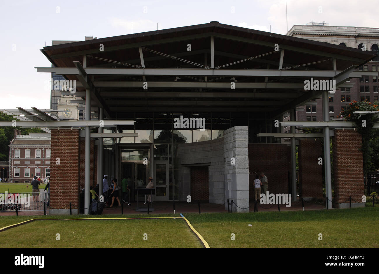 In den Vereinigten Staaten. Pennsylvania Philadelphia. Der Präsident Haus. dritten Presidential Villa. es George Washington und John Adams untergebracht. 1790-1800. Stockfoto