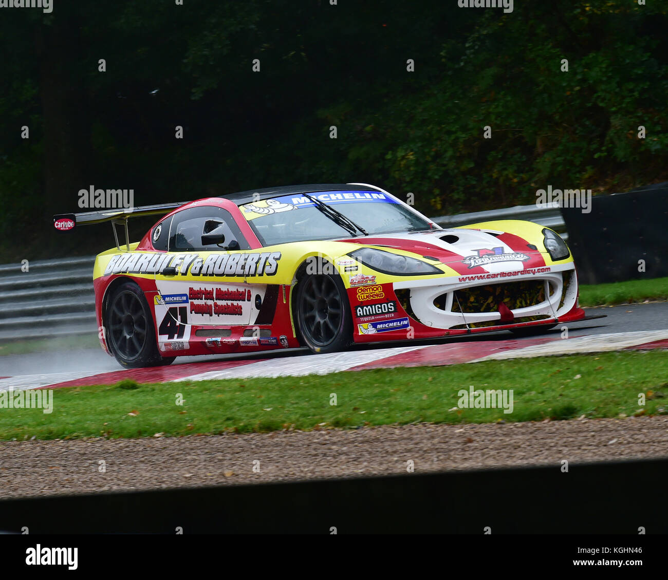 Carl Boardley, Ginetta GT4 Super Cup, Ginetta G55 GT4, BTCC Brands Hatch, Sonntag, 1. Oktober 2017, Autosport, British Touring Car Championship, BTCC Stockfoto