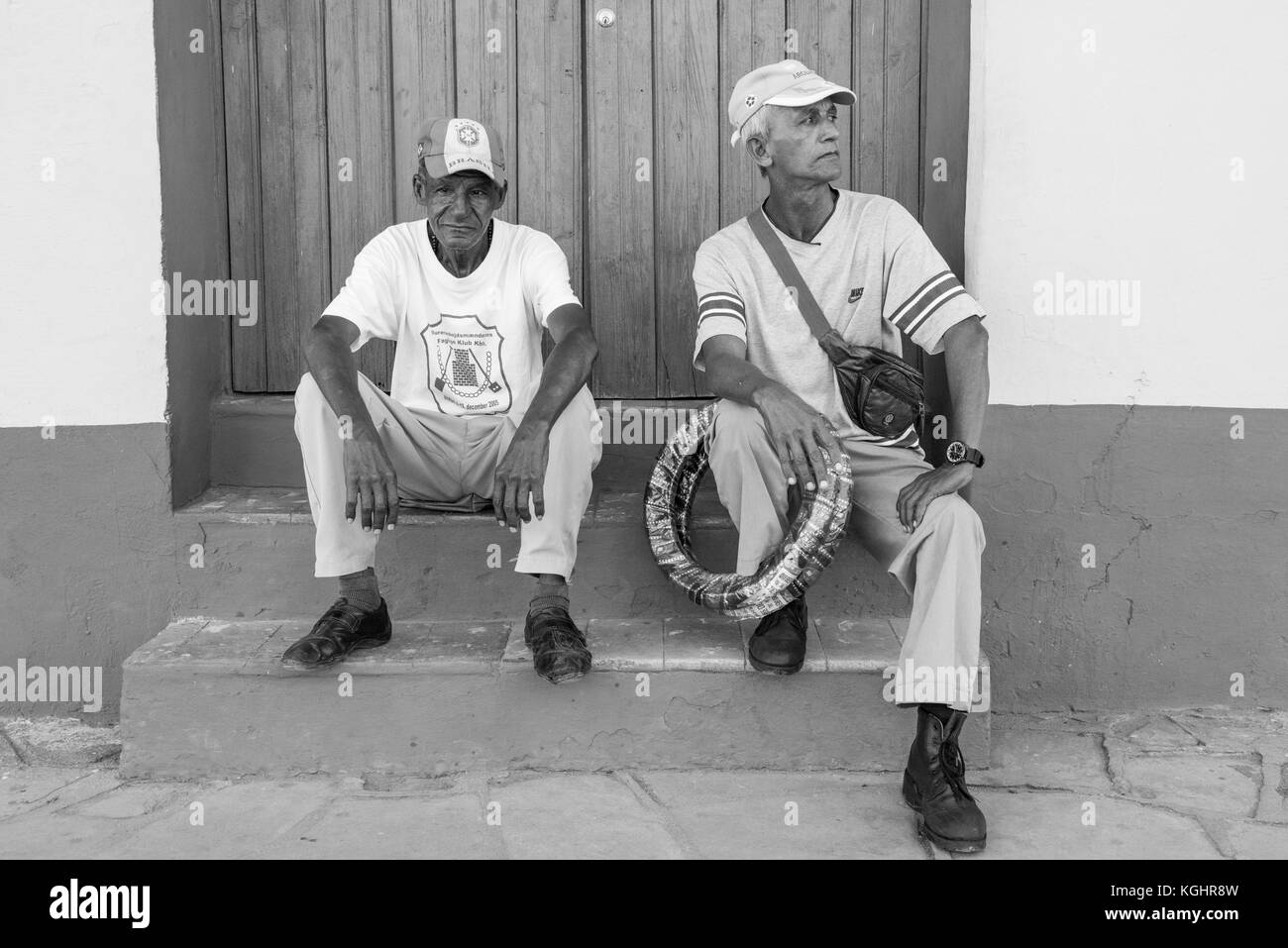Kubanischen Arbeiter, Trinidad Kuba Stockfoto