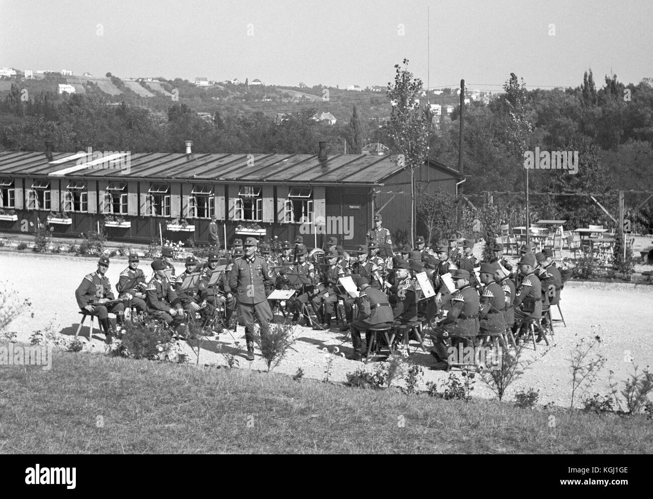 Der Reichsarbeitsdienst RLA (Rad), Brünn Stockfoto