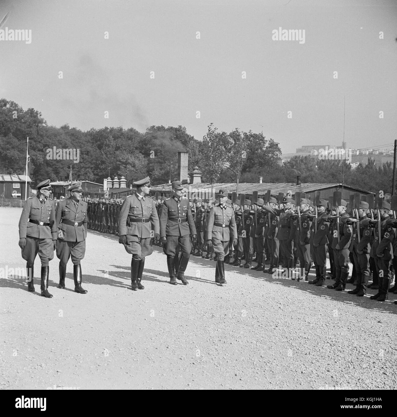 Der Reichsarbeitsdienst RLA (Rad), Brünn Stockfoto