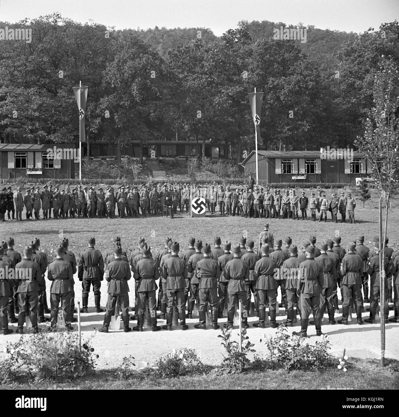 Der Reichsarbeitsdienst RLA (Rad), Brünn Stockfoto