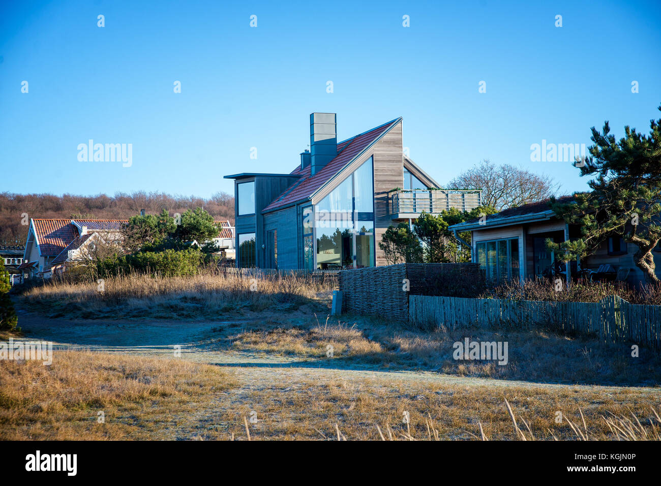 Holzhaus Stockfoto