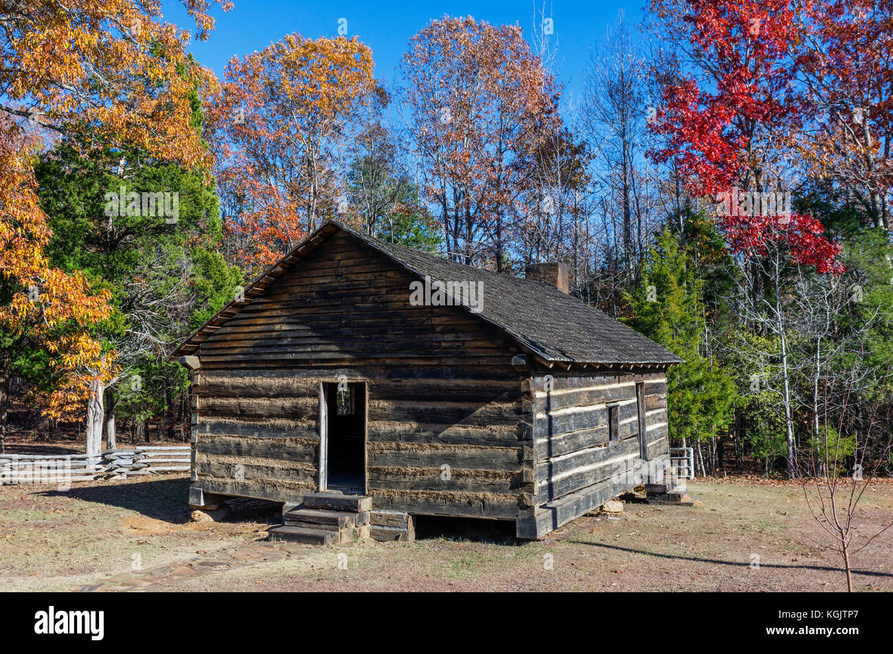 Silo Kirche, Silo National Military Park, Tennessee, USA Stockfoto