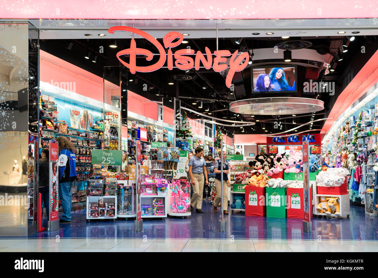 Disney Store, UK. Stockfoto