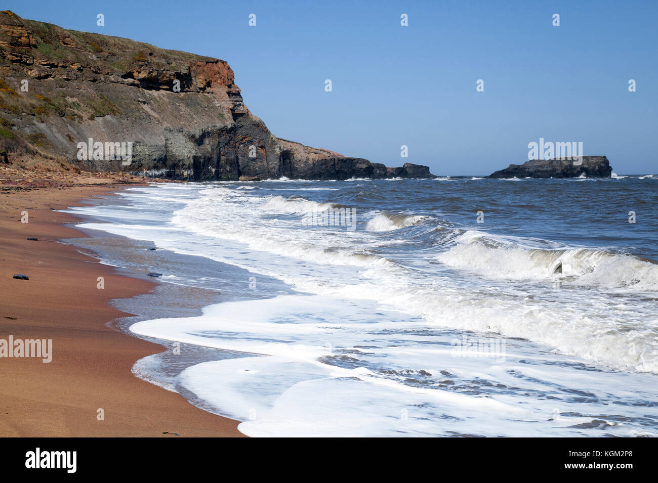 Saltwick bay North York Moors National Park North Yorkshire Stockfoto