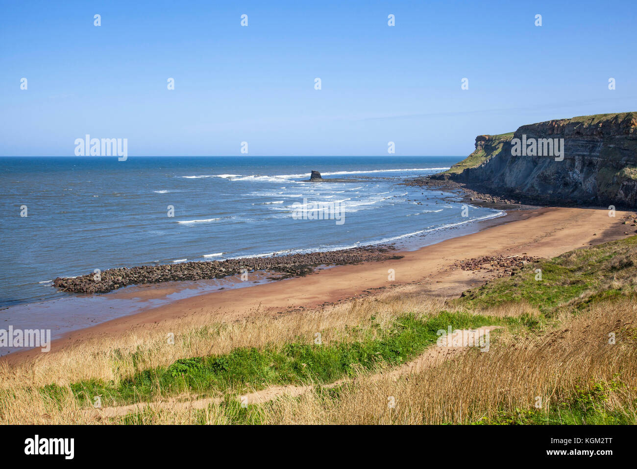 Saltwick bay North York Moors National Park North Yorkshire Stockfoto