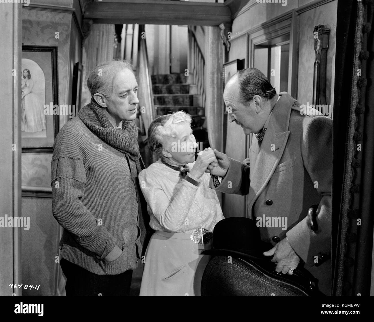 Die ladykillers (1951), Alec Guinness, Katie Johnson, Cecil Parker Stockfoto