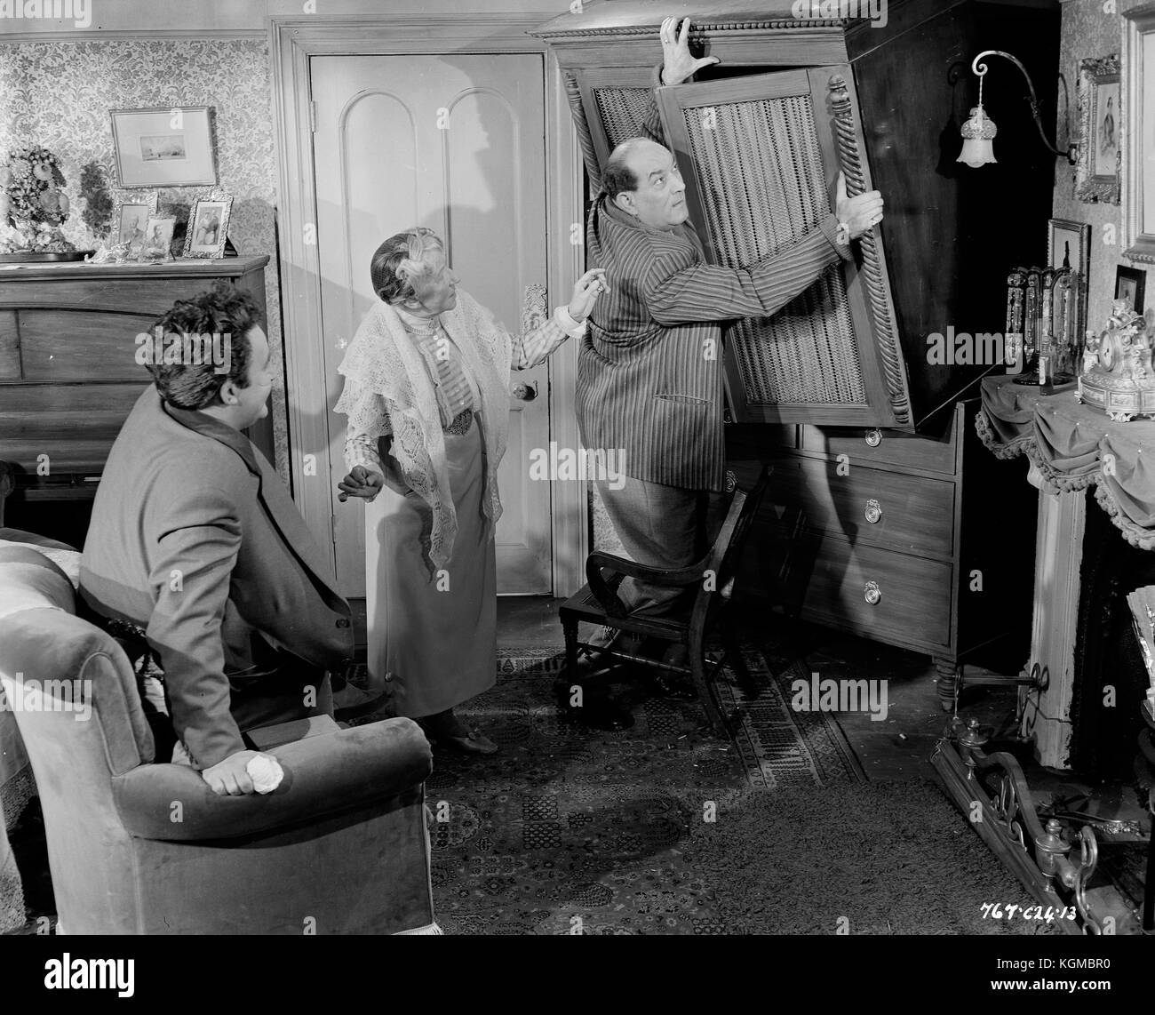 Die ladykillers (1951), Peter Sellers, Katie Johnson, Danny Grün Stockfoto