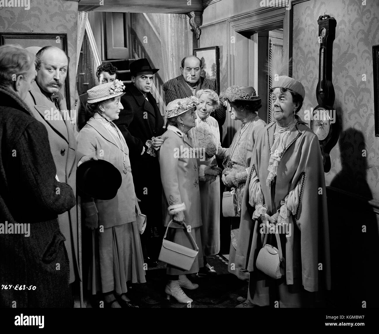 Die ladykillers (1951), Alec Guinness, Katie Johnson, Cecil Parker, Danny Grün Stockfoto