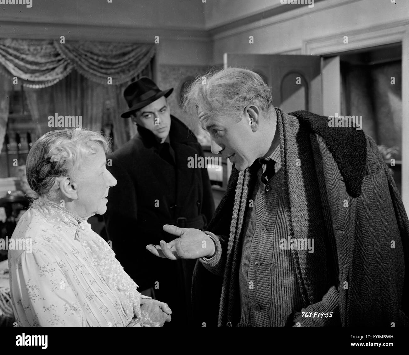 Die ladykillers (1951), Alec Guinness, Herbert Lom, Katie Johnson Stockfoto