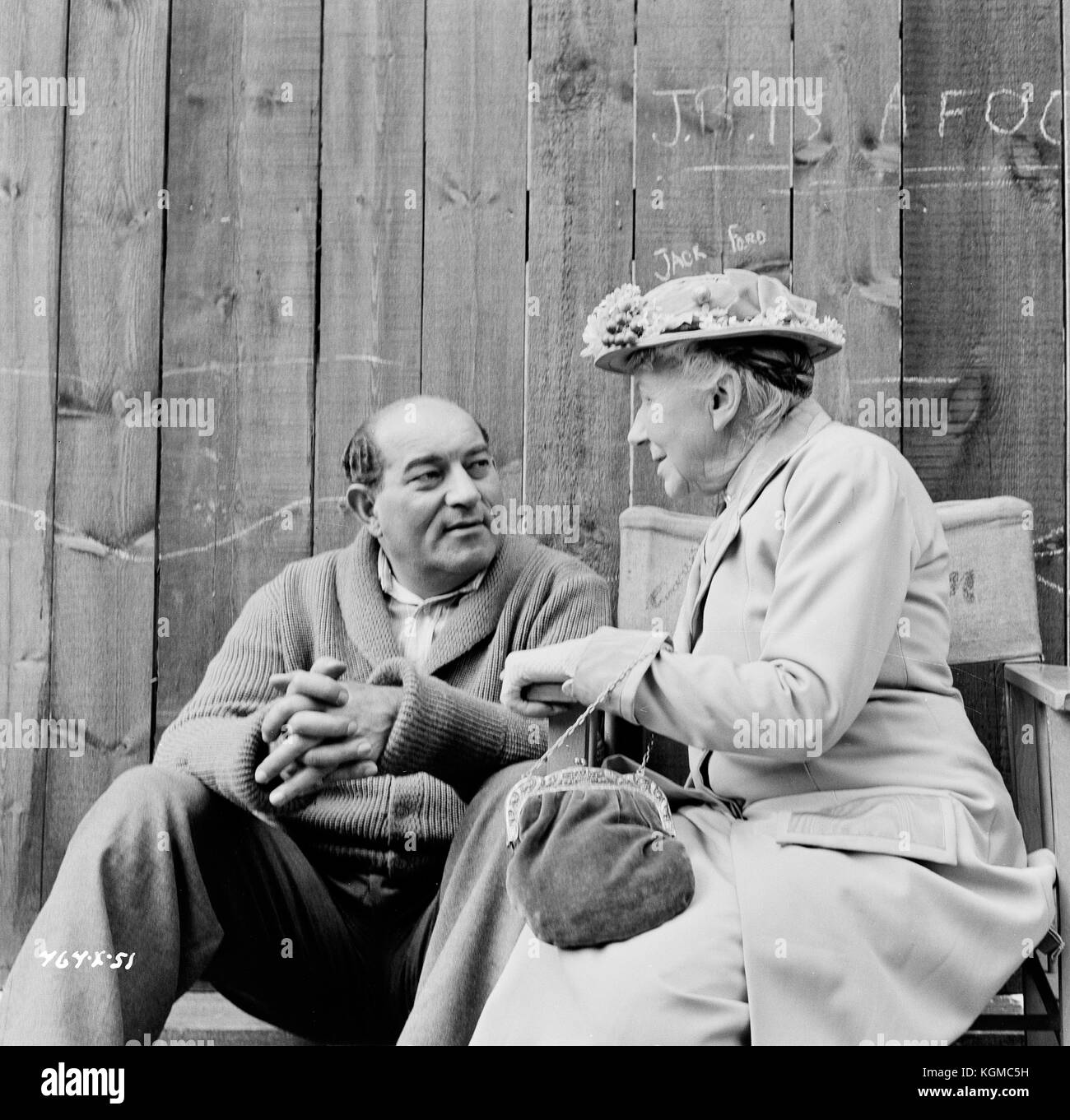 Die ladykillers (1951), Katie Johnson, Danny Grün Stockfoto