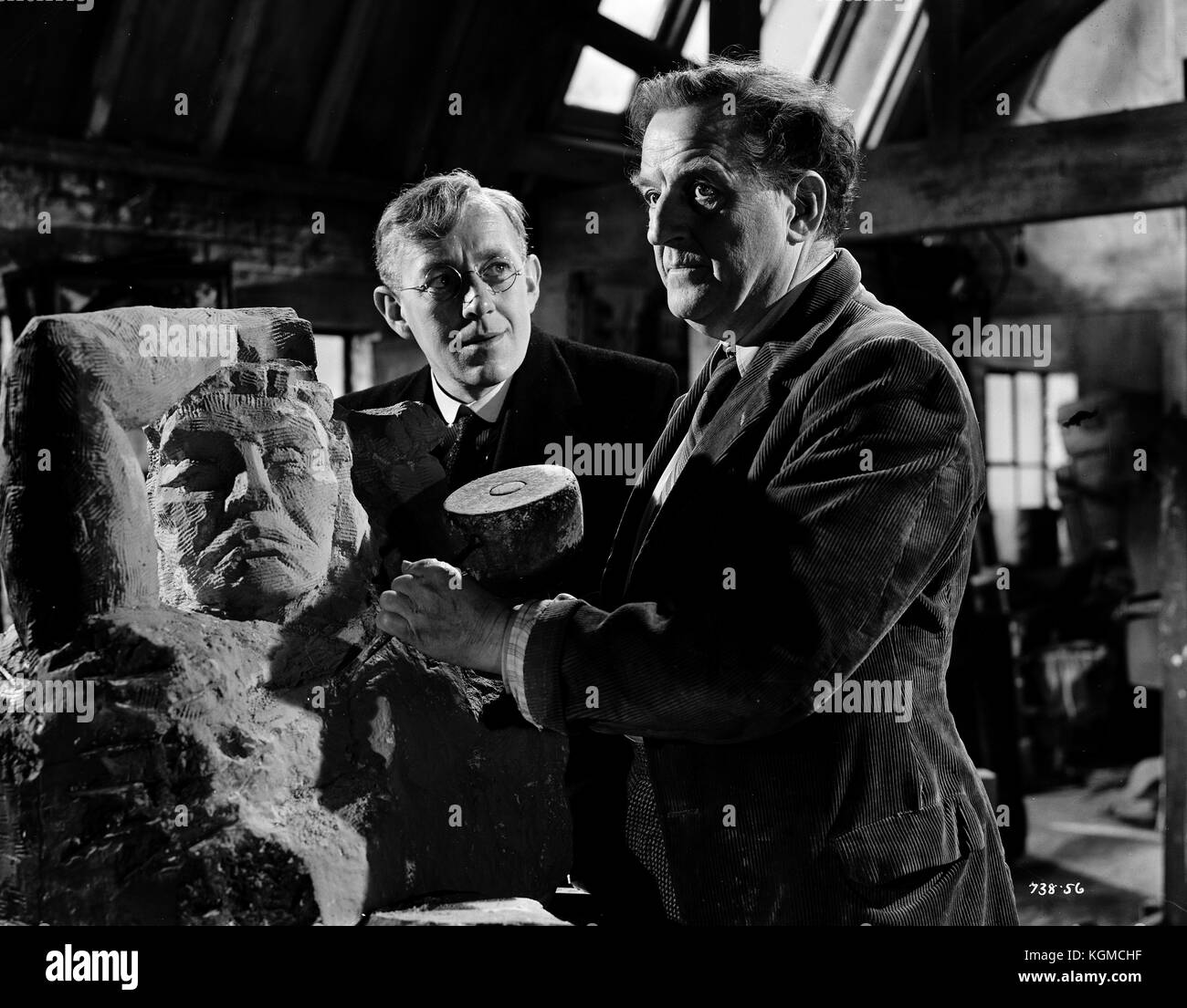 Die Lavender Hill Mob (1951), Stanley Holloway, Alec Guinness, Alec Guinness, Stanley Holloway Stockfoto